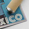 Our posters are printed on museum quality EMA paper with matte finish and shipped in carton tubes for maximum protection