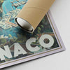 Our posters are printed on museum quality EMA paper with matte finish and shipped in carton tubes for maximum protection