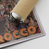 Our posters are printed on museum quality EMA paper with matte finish and shipped in carton tubes for maximum protection