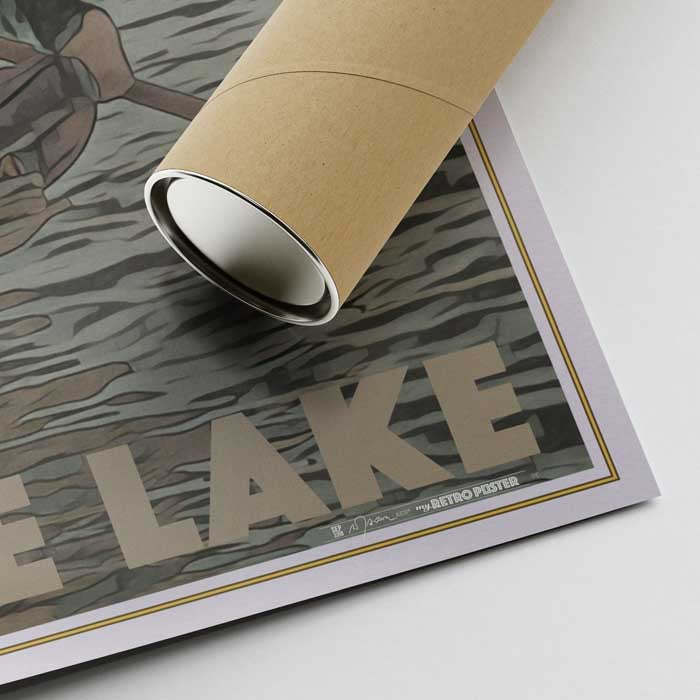 Myanmar Poster Inle Lake