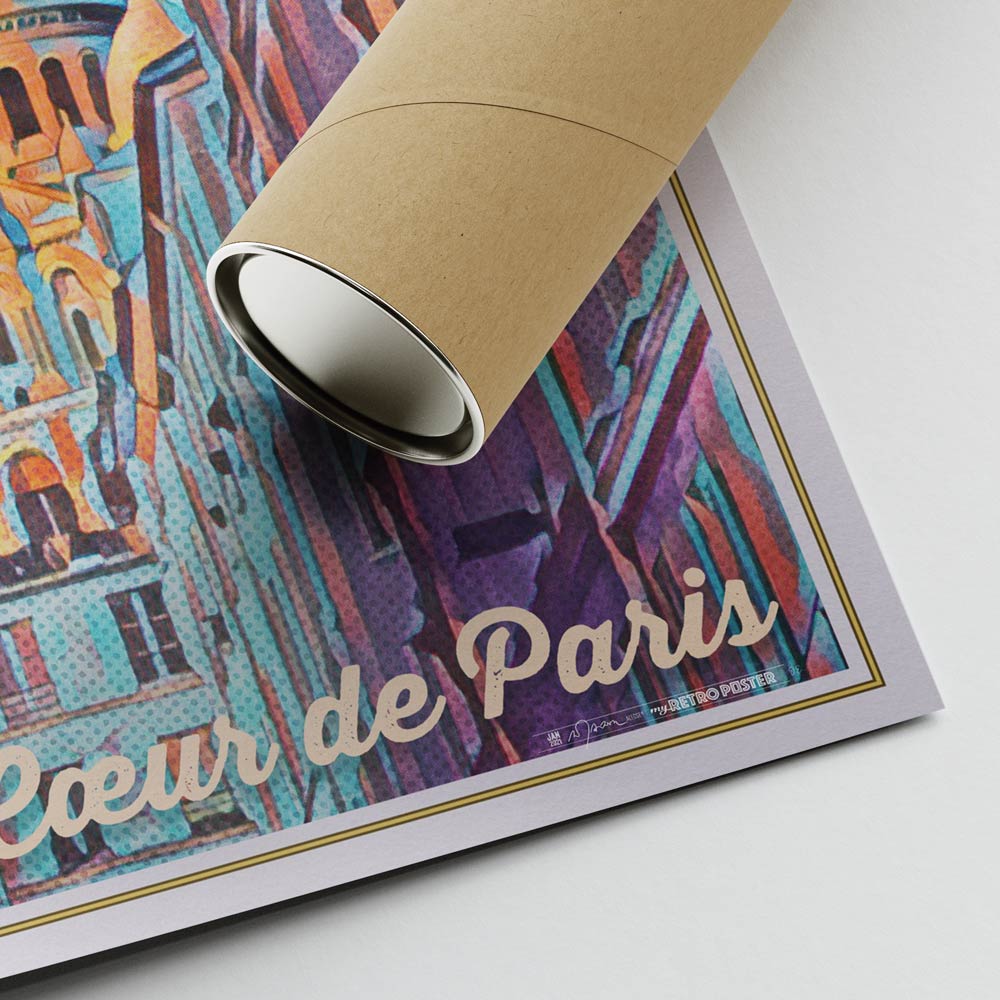 Montmartre Poster Sacre-Coeur
