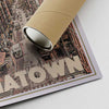 Our posters are printed on museum quality EMA paper with matte finish and shipped in carton tubes for maximum protection