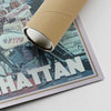 Our posters are printed on museum quality EMA paper with matte finish and shipped in carton tubes for maximum protection