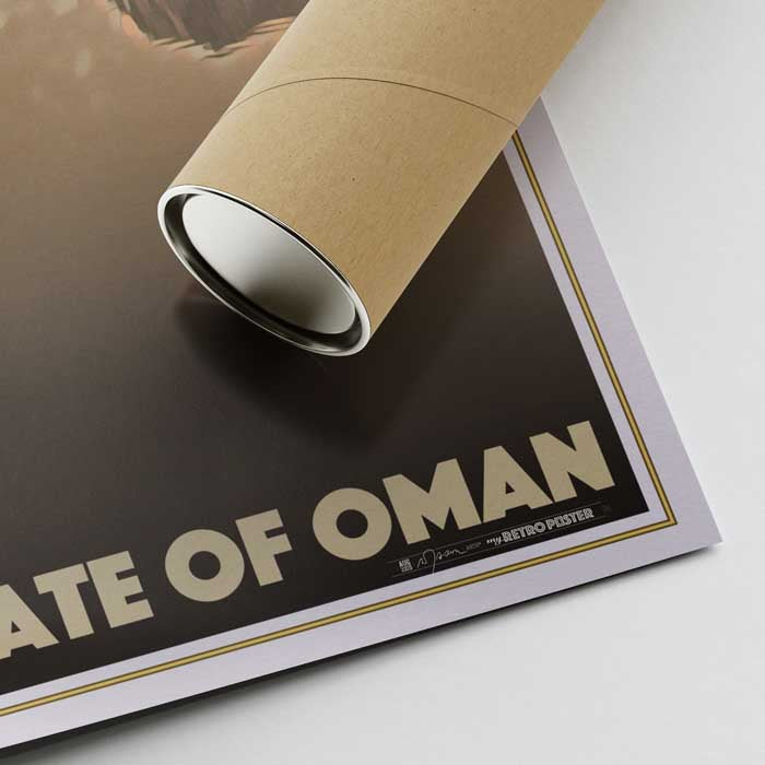 Manifesto dell'Oman Fjords di Musandam 2