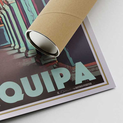 Our posters are printed on museum quality EMA paper with matte finish and shipped in carton tubes for maximum protection