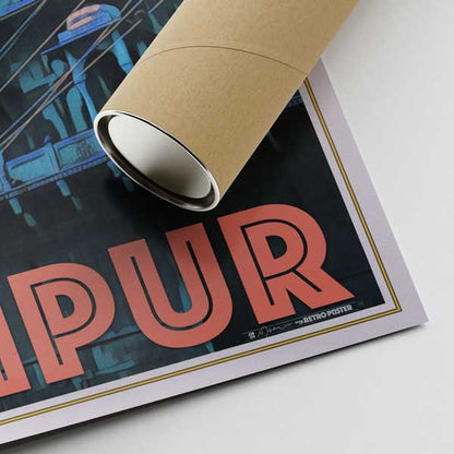 Our posters are printed on museum quality EMA paper with matte finish and shipped in carton tubes for maximum protection