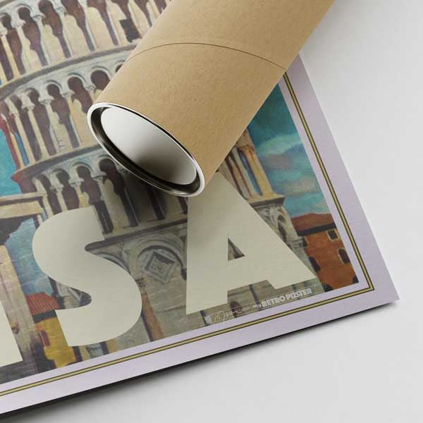 Pisa Poster Toscanas Skönhet