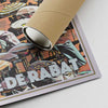 Our posters are printed on museum quality EMA paper with matte finish and shipped in carton tubes for maximum protection