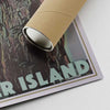 Our posters are printed on museum quality EMA paper with matte finish and shipped in carton tubes for maximum protection