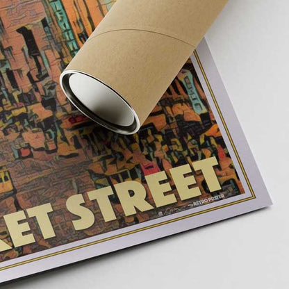 Our posters are printed on museum quality EMA paper with matte finish and shipped in carton tubes for maximum protection