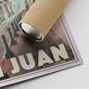 Our posters are printed on museum quality EMA paper with matte finish and shipped in carton tubes for maximum protection