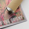 Our posters are printed on museum quality EMA paper with matte finish and shipped in carton tubes for maximum protection