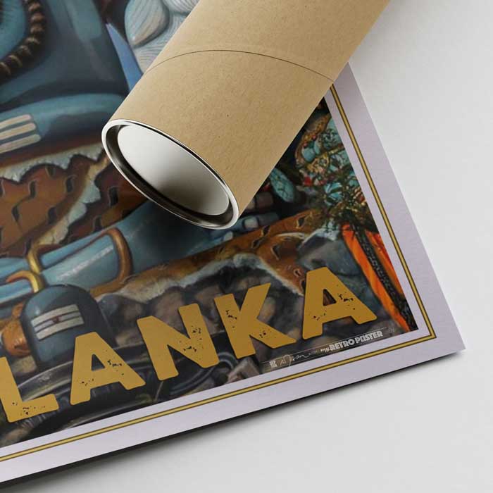 Póster de Shiva de Trincomalee