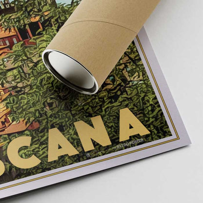 Siena Poster Torre Del Mangia