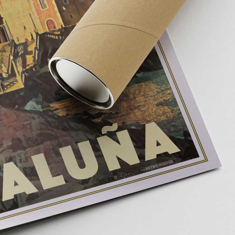 Corner of the Sitges poster Sunset by Alecse