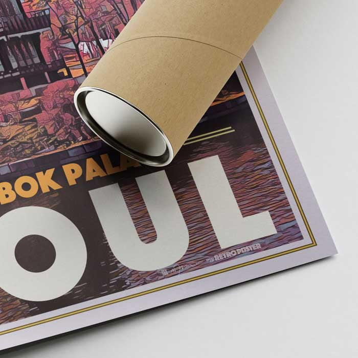 Seoul Poster Gyeongbok