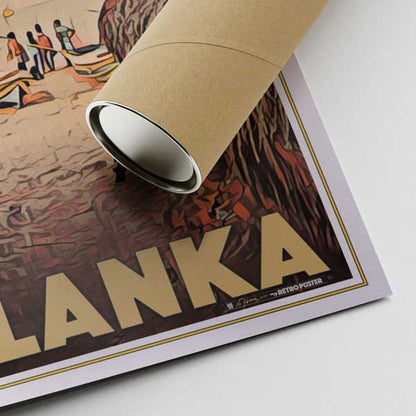 Arugam Bay Poster Fisherman Hut