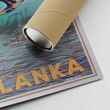 Our posters are printed on museum quality EMA paper with matte finish and shipped in carton tubes for maximum protection