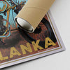 Our posters are printed on museum quality EMA paper with matte finish and shipped in carton tubes for maximum protection