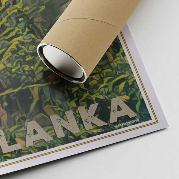Our posters are printed on museum quality EMA paper with matte finish and shipped in carton tubes for maximum protection