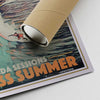 Our posters are printed on museum quality EMA paper with matte finish and shipped in carton tubes for maximum protection