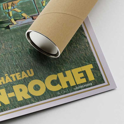 샤토 라퐁 로셰 포스터