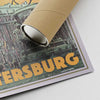 Our posters are printed on museum quality EMA paper with matte finish and shipped in carton tubes for maximum protection