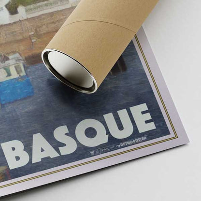 Our posters are printed on museum quality EMA paper with matte finish and shipped in carton tubes for maximum protection