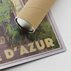 Our posters are printed on museum quality EMA paper with matte finish and shipped in carton tubes for maximum protection