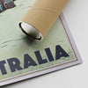 Our posters are printed on museum quality EMA paper with matte finish and shipped in carton tubes for maximum protection