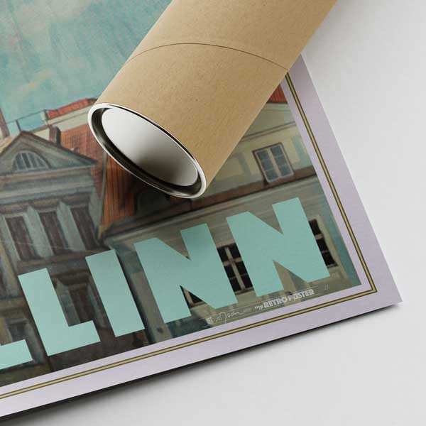 Our posters are printed on museum quality EMA paper with matte finish and shipped in carton tubes for maximum protection