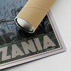 Our posters are printed on museum quality EMA paper with matte finish and shipped in carton tubes for maximum protection