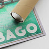 Our posters are printed on museum quality EMA paper with matte finish and shipped in carton tubes for maximum protection