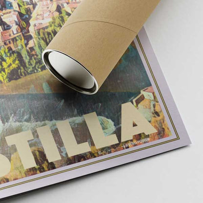 Our posters are printed on museum quality EMA paper with matte finish and shipped in carton tubes for maximum protection