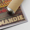 Our posters are printed on museum quality EMA paper with matte finish and shipped in carton tubes for maximum protection