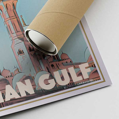 Affiche du Qatar Mosquée de Doha