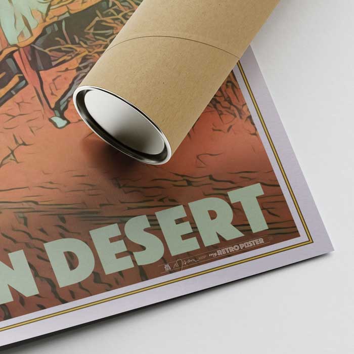 Oman Poster Oryx Sanctuary