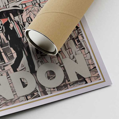 Our posters are printed on museum quality EMA paper with matte finish and shipped in carton tubes for maximum protection