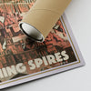 Our posters are printed on museum quality EMA paper with matte finish and shipped in carton tubes for maximum protection