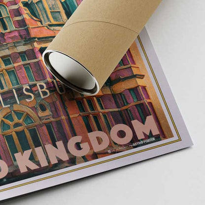 Our posters are printed on museum quality EMA paper with matte finish and shipped in carton tubes for maximum protection