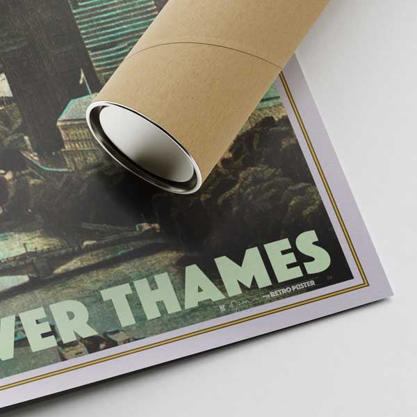 Our posters are printed on museum quality EMA paper with matte finish and shipped in carton tubes for maximum protection