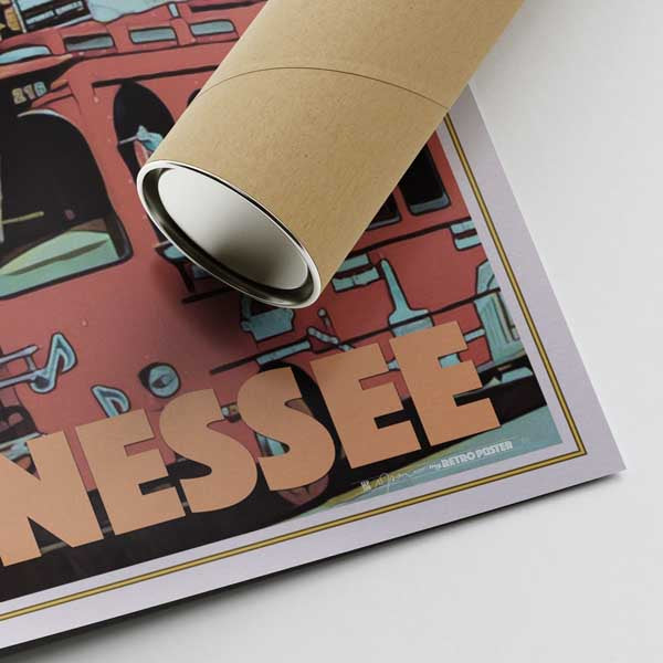 Our posters are printed on museum quality EMA paper with matte finish and shipped in carton tubes for maximum protection