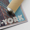 Our posters are printed on high quality EMA paper (matte finish) and sent in a carton tube