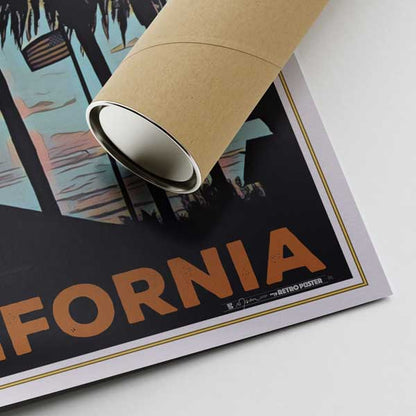 Our posters are printed on museum quality EMA paper with matte finish and shipped in carton tubes for maximum protection