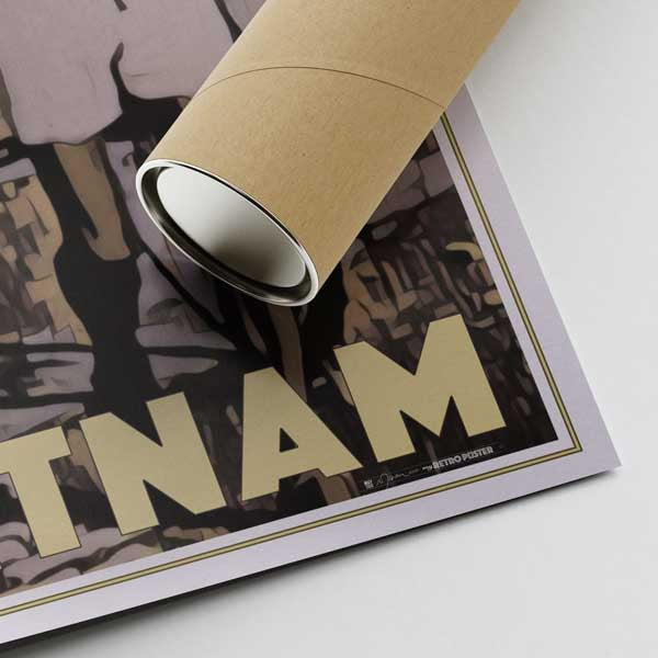 Ho Chi Minh Poster Vietnam