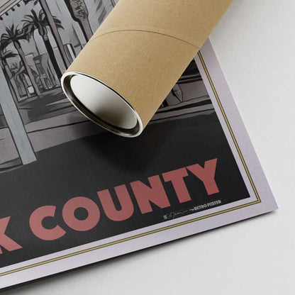 Affiche de bienvenue à Las Vegas