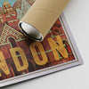 Our posters are printed on museum quality EMA paper with matte finish and shipped in carton tubes for maximum protection