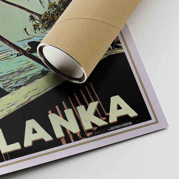 Our posters are printed on museum quality EMA paper with matte finish and shipped in carton tubes for maximum protection