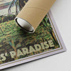 Our posters are printed on museum quality EMA paper with matte finish and shipped in carton tubes for maximum protection