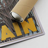 Our posters are printed on museum quality EMA paper with matte finish and shipped in carton tubes for maximum protection